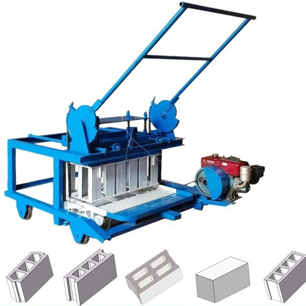 Tobemac Mobile Diesel Block Making Machine for Rural and Urban Construction