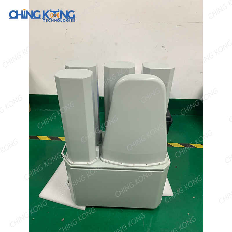 Anti-Drone 3 Km 250W High Power GPS 2.4G 5.8g 433 800 900MHz Anti-Drone Signal Equipment