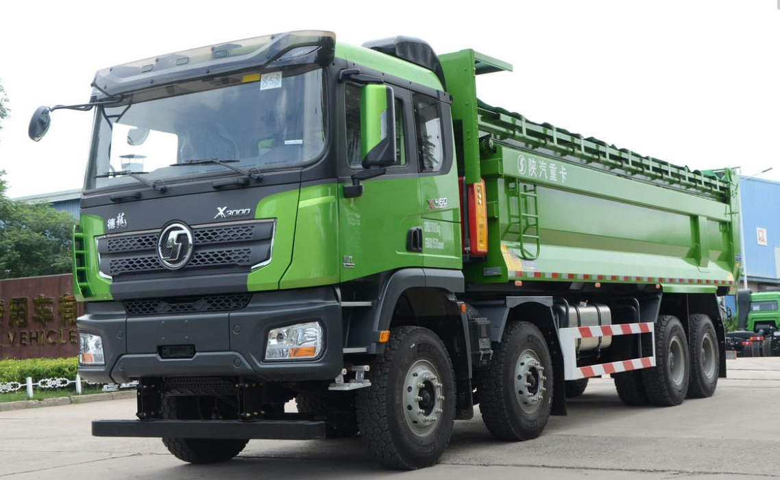 Used Shacman China FAW Dongfeng Foton F3000, X3000, Sinotruk HOWO Nx Tx 10-Wheel 6X4, 8X4 375HP, 400HP, 430HP Heavy-Duty Mining Dump Truck