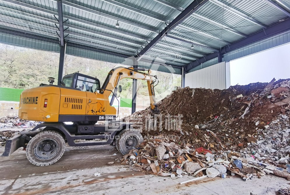 Customized Construction Waste Sorting Solution for Demolition Sites