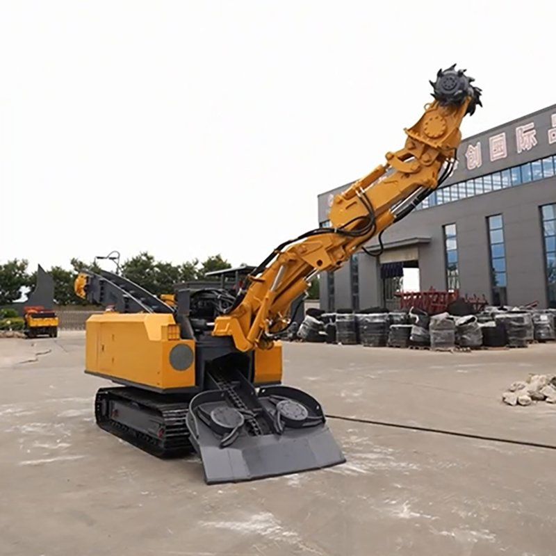 Low-Noise Environmental Road Header Machine for Urban Subway and Underground Passage Construction