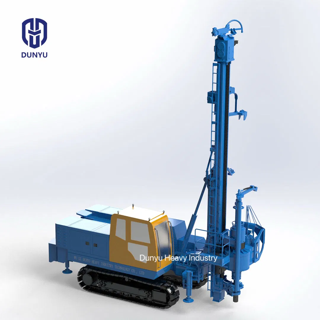 Hydraulic Portable Pile Driving Drilling Machine for Urban Deep Excavation Projects Construction