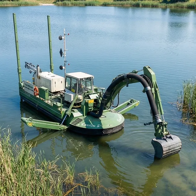 Amphibious Dredger 1
