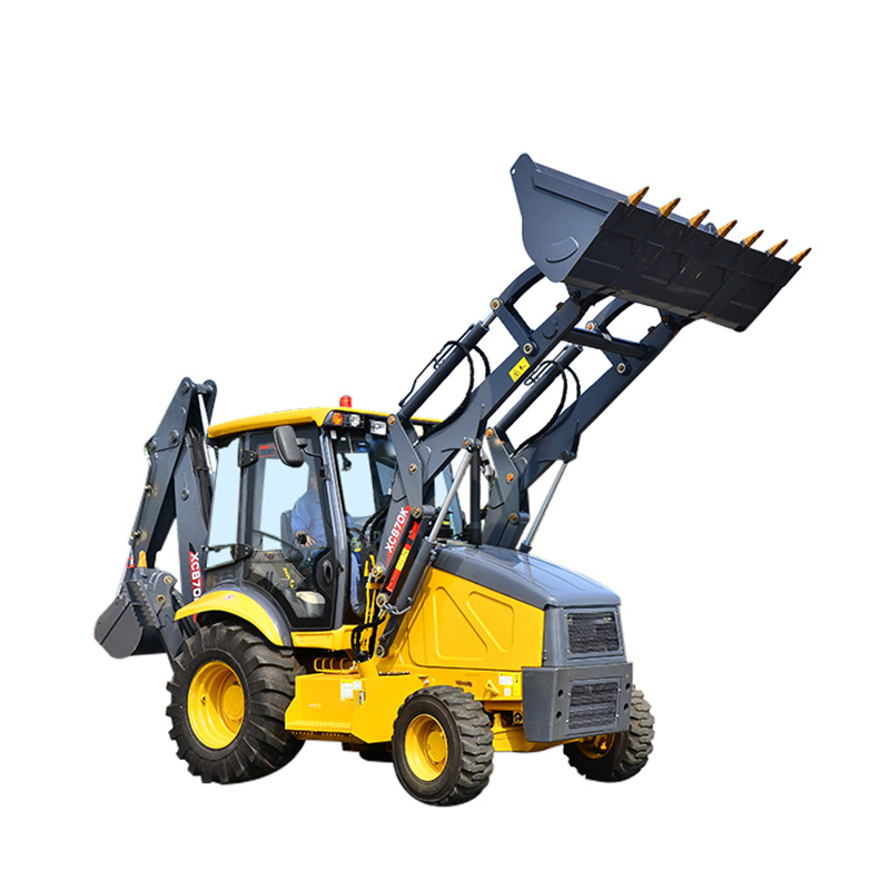 Xc750K Wheel Skid Steer Loader 1000kg Strong Hydraulic System for Earthmoving Utility Projects