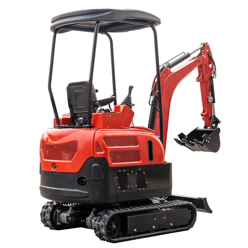 New 2.0 Ton Mini Crawler Excavator Earth-Moving Machinery for Sale with Cab
