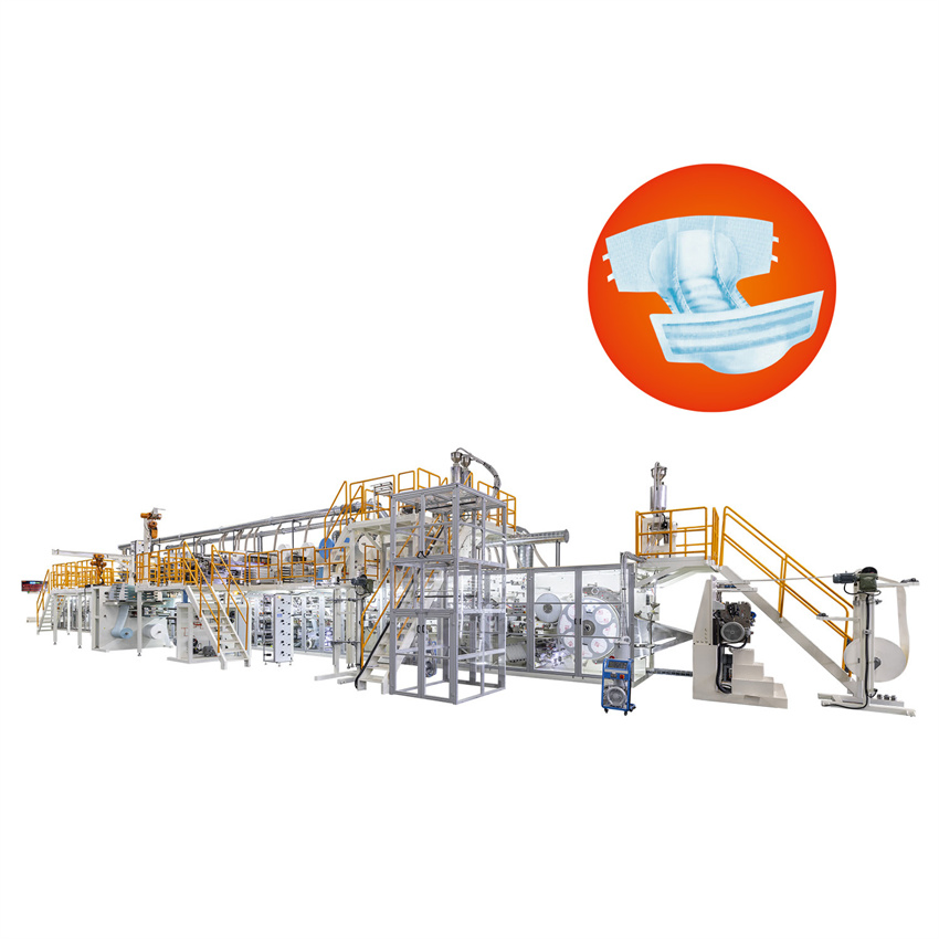 Durable Smart Full Servo Adult Diaper Machine with Robust Construction