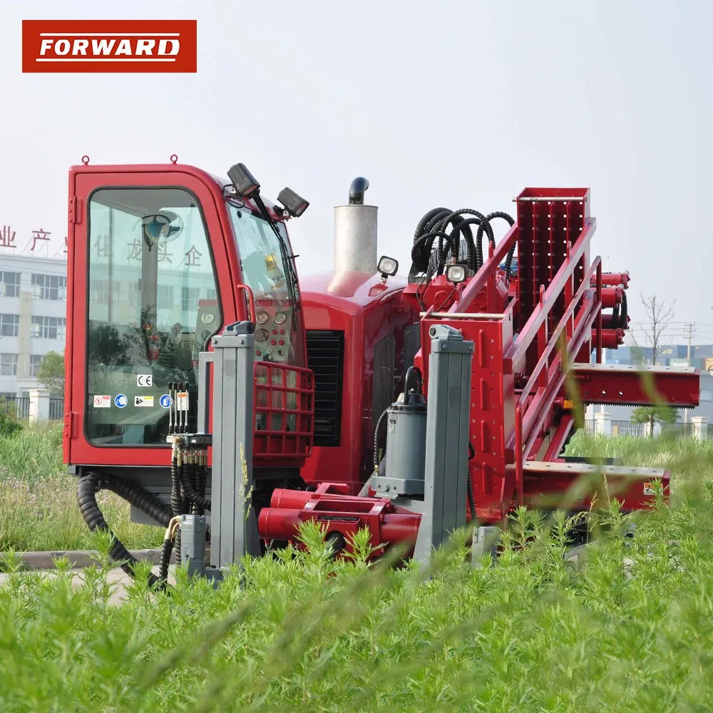 Urban Pipe Laying Construction Engineering HDD Drill Rig Machinery with Control Cabin