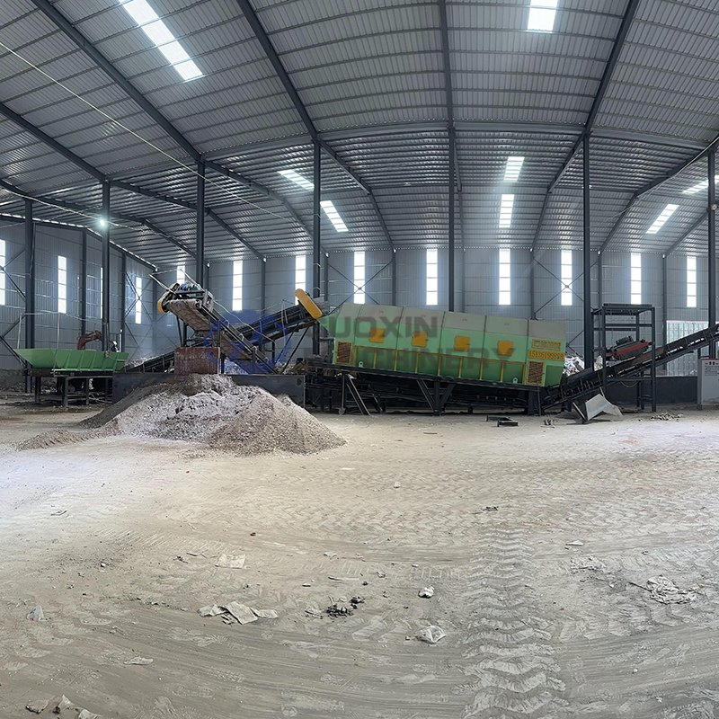 Household Waste Sorting Sieve Device Trommel Screen Equipment Waste Separation and Recycling Solutions