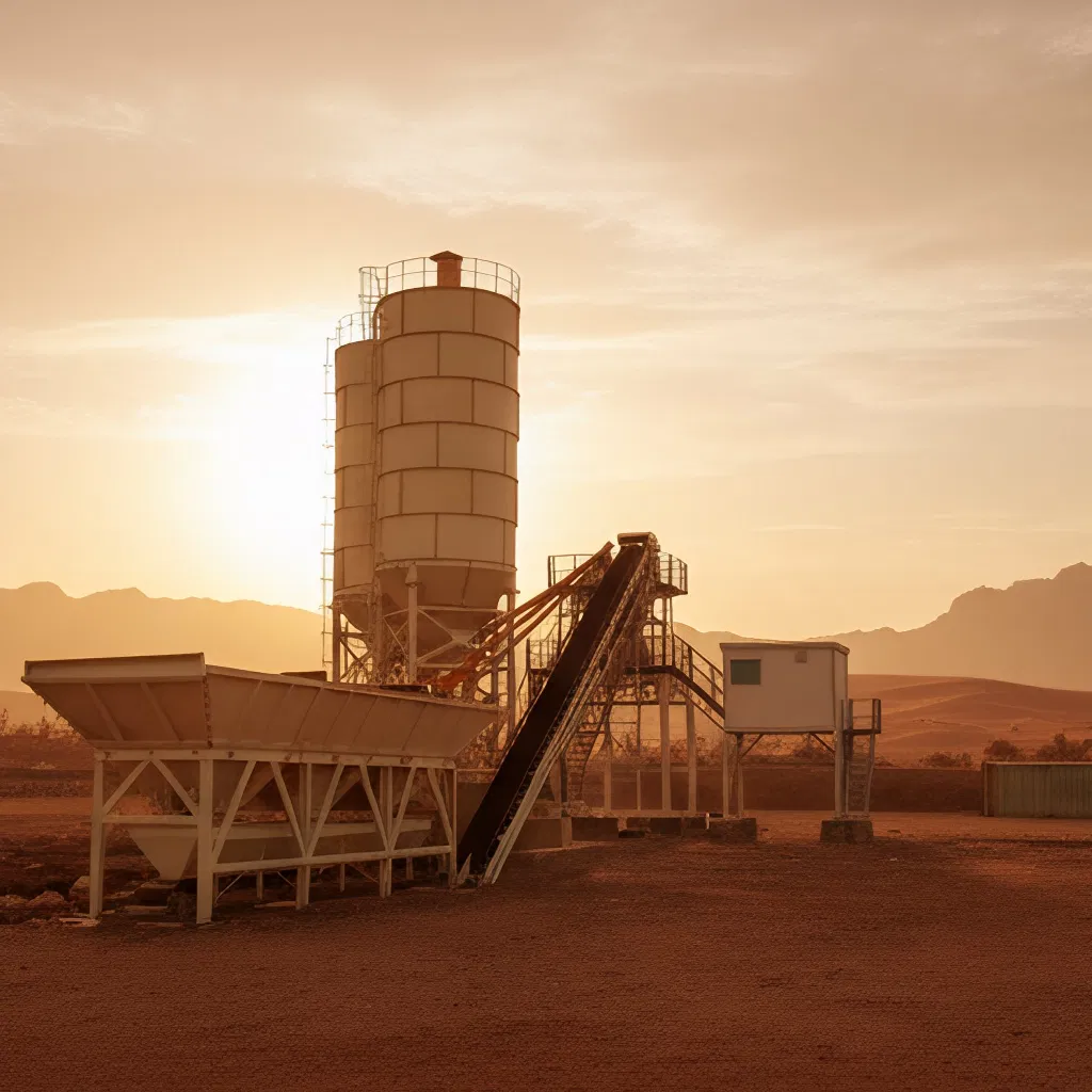 Innovative Hzs60 Smart Construction Machinery for Project Optimization