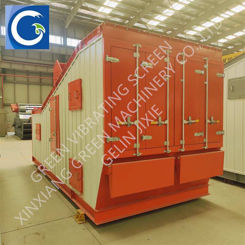 Asphalt Vibrating Screen Smart Screening Equipment Road Construction Machine