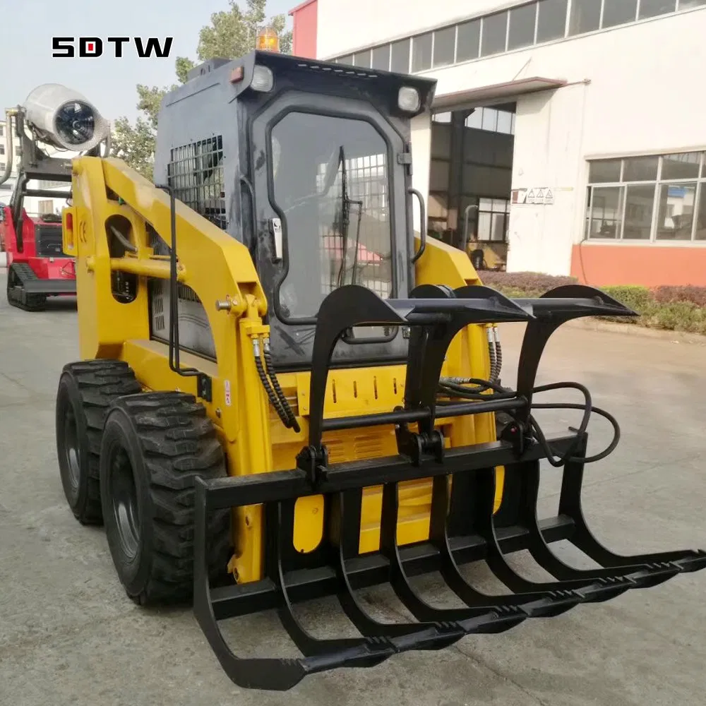 Sdtw Crawler Skid Steer Loader 700kg 1000kg 1200kg Multi-Purpose Attachment Equipment for Sale