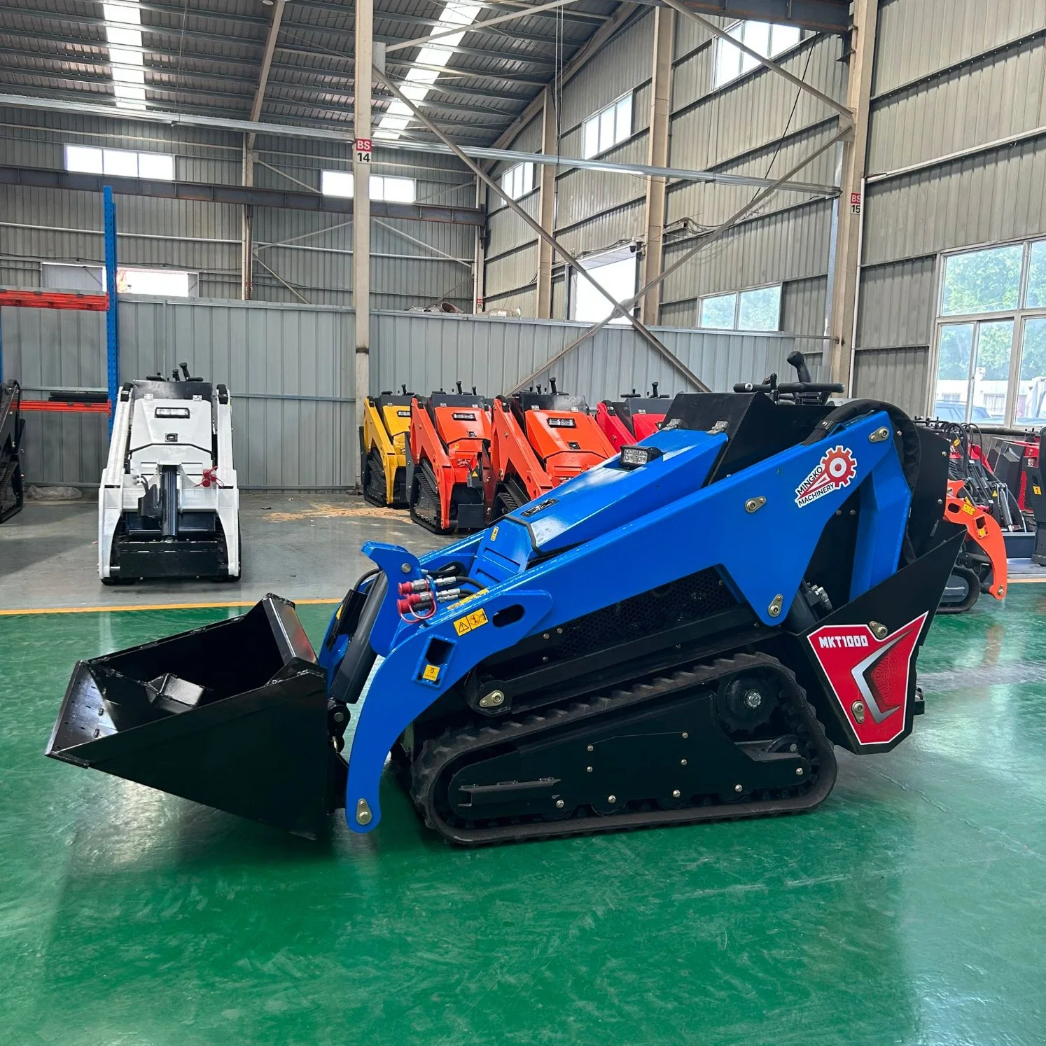 Earth Moving Machinery CE EPA Diesel 23HP Small Skid Steer for Sale