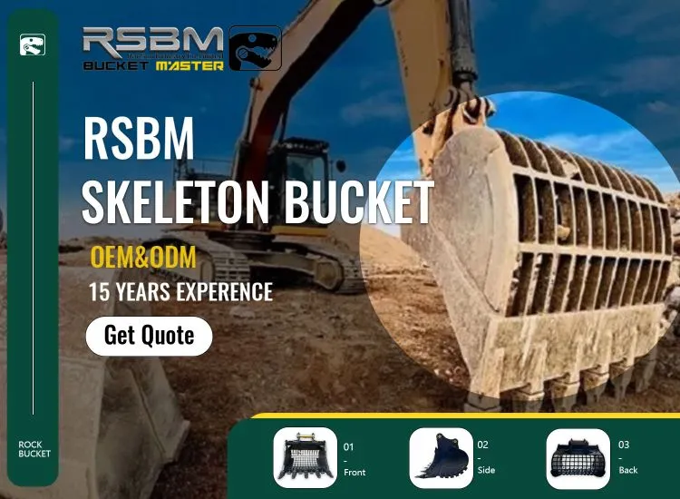 Skeleton Bucket for Construction