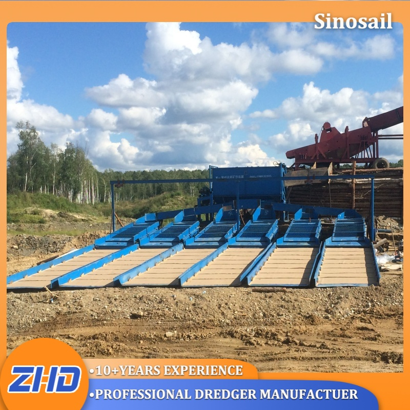 China Customized New Flotation Machine Washing Mining Equipment Gold Trommel Plant Zhgwp-100