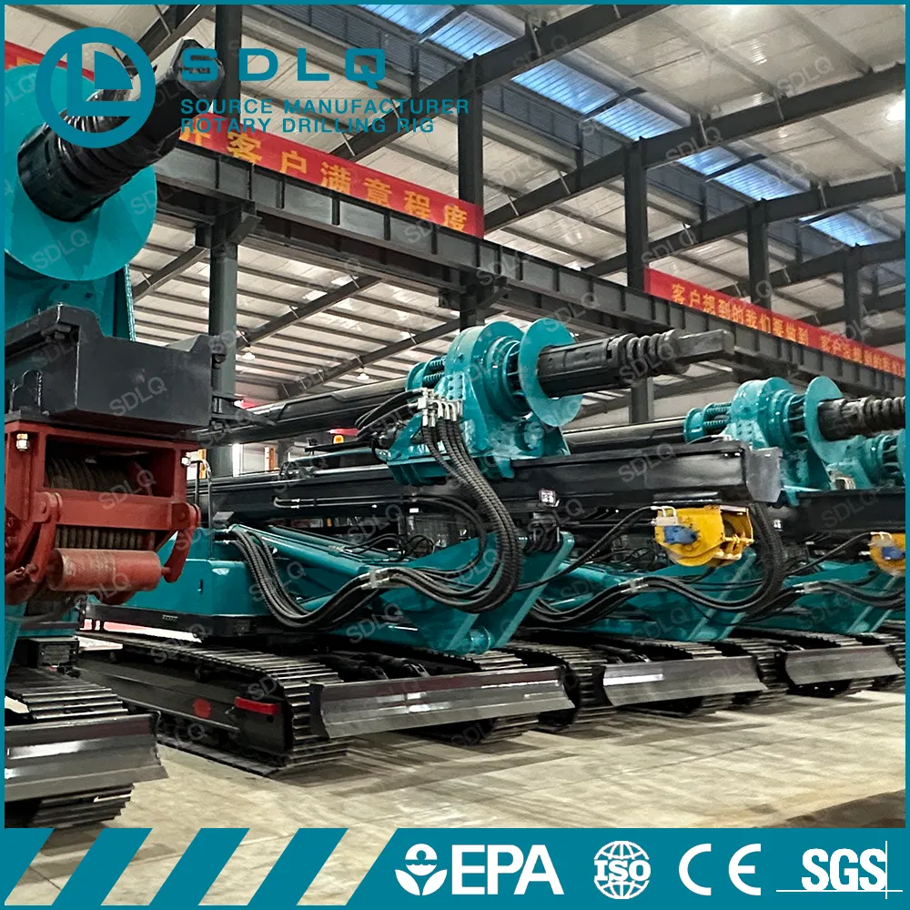 SDLQ LQR-150 2000mm Bore Pile Rotary Drilling Rig – Road &amp; Bridge Foundation Machine