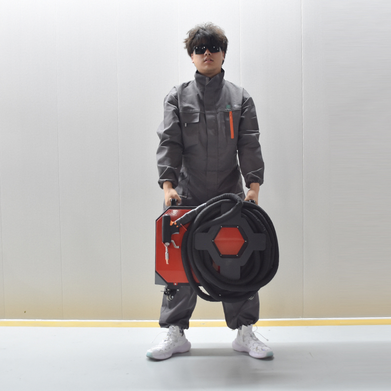 Construction Site Metal Fixing: Heavy-Duty Smart Laser Welding Machine