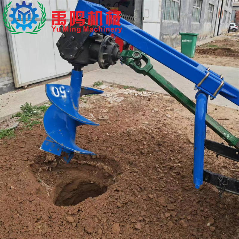 Agricultural Implements Machine Tool Drilling Rig Auger Tractor - Mounted Pto - Powered Ground Earth Drill Hydraulic Tree Hole Digger