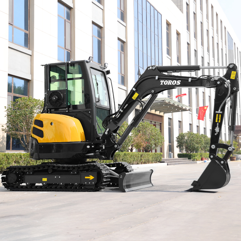 Cheap Price 3.5ton Mini Excavator Hydraulic Earthmoving Roadworks Compact Bagger EPA Certification Crawler Mini Excavator 1ton