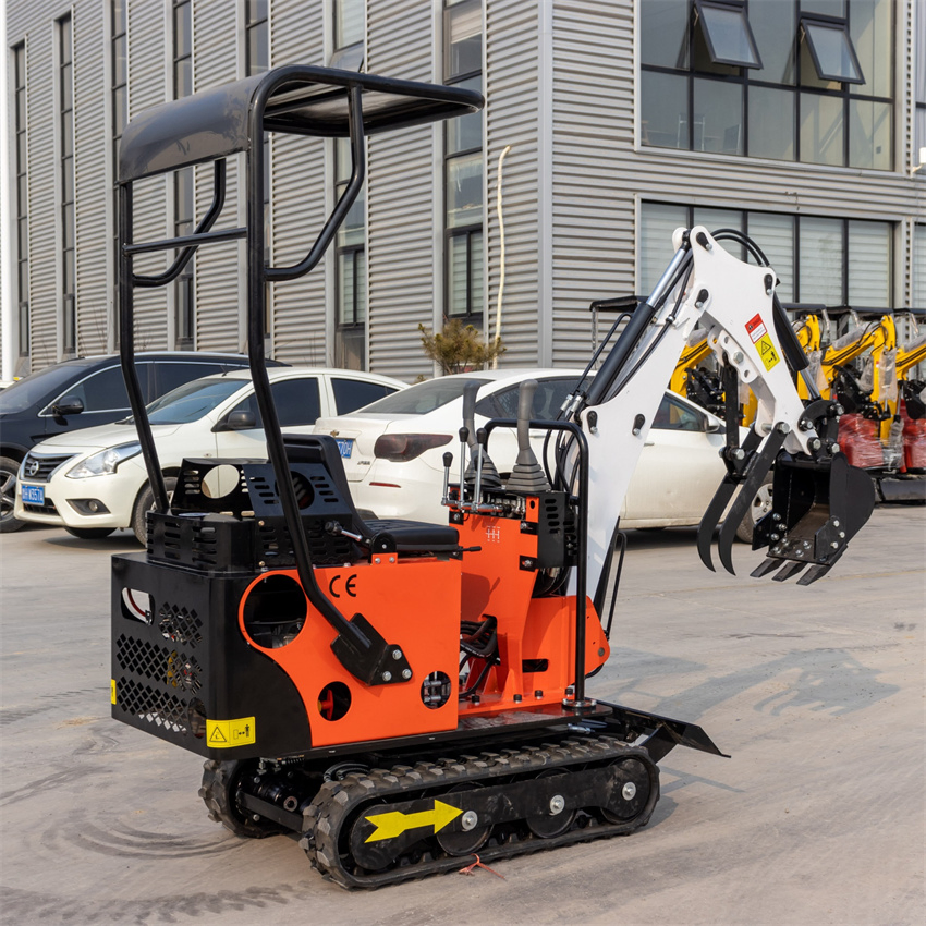 Small Digger Crawler Excavator Earth Moving Machinery 0.8ton