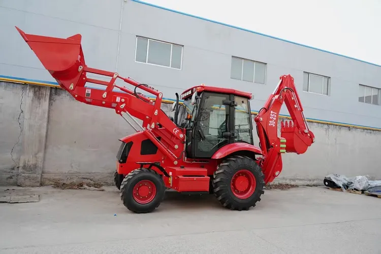 Backhoe Loader View 3