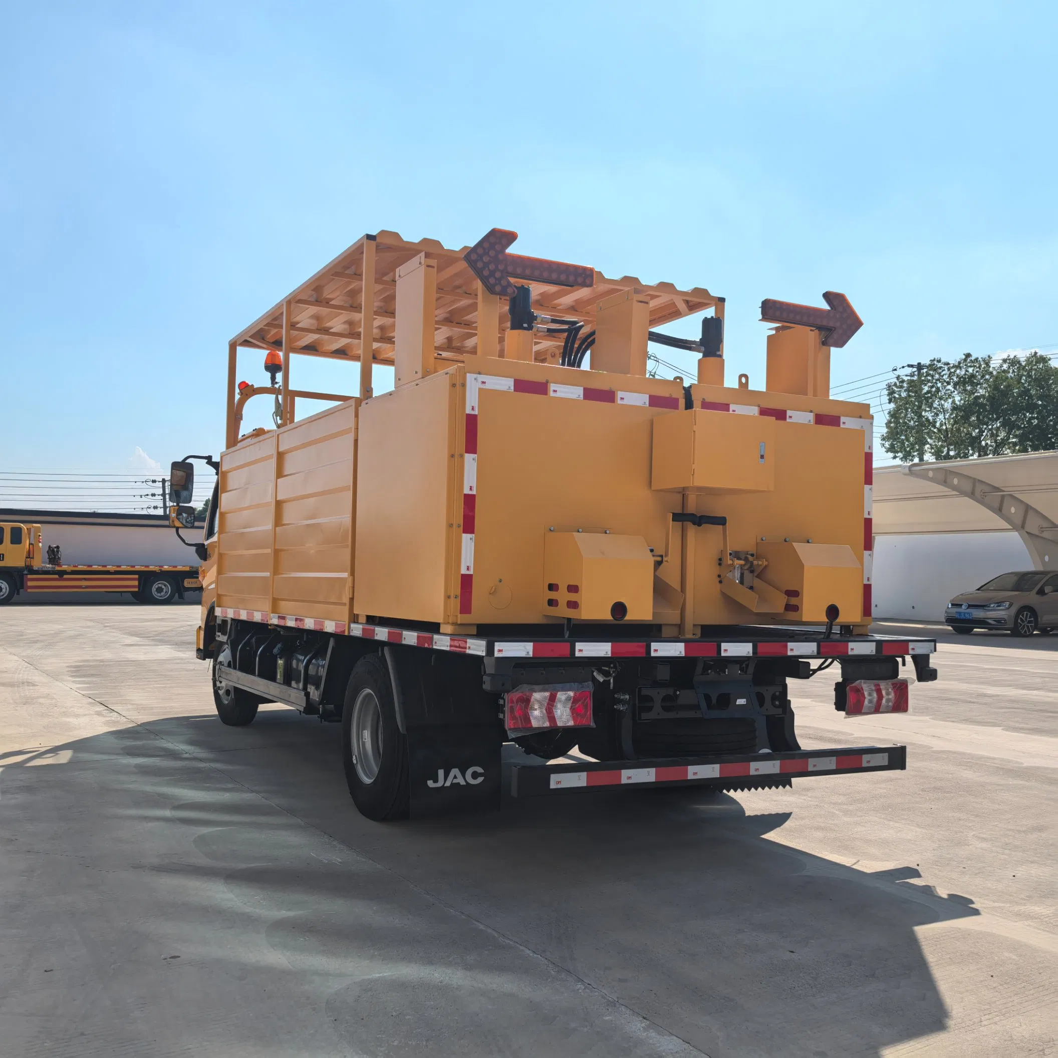Heavsty Vehicle-Mounted Silent Hot Melt Kettle - Low-Noise &amp; Fuel-Efficient Road Marking Coating Melting Equipment Thermoplastic Hot Melt Paint Kettle