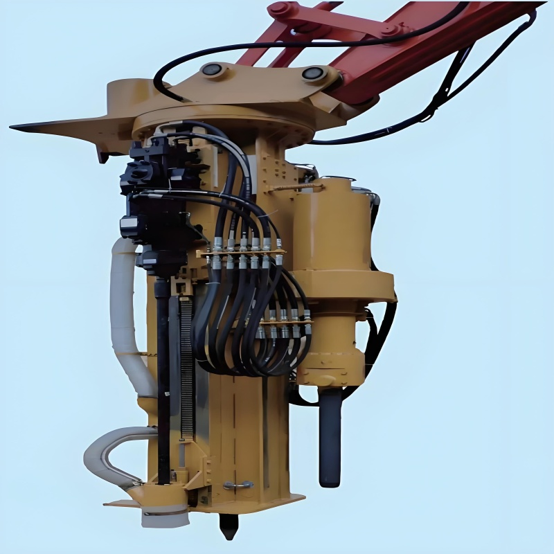 Drilling and Cracking Machine for Controlled Demolition in Urban Construction