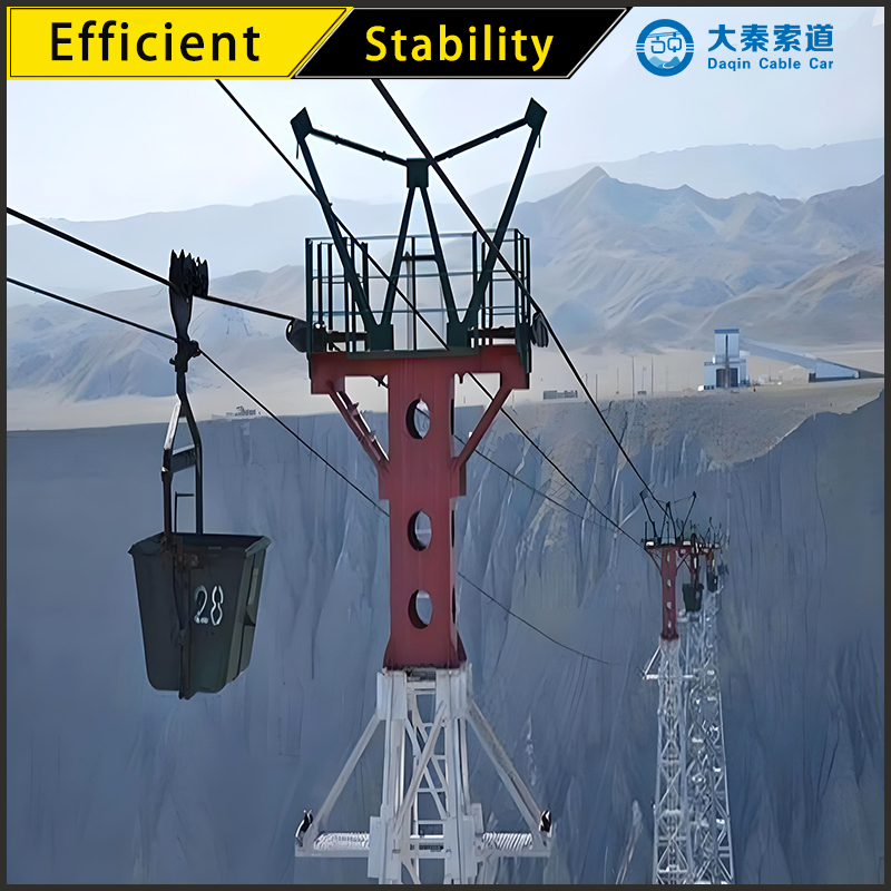 Daqin Material Ropeway: Heavy-Duty Cableway for Mining with Gondola Lift &amp; Aerial Tramway