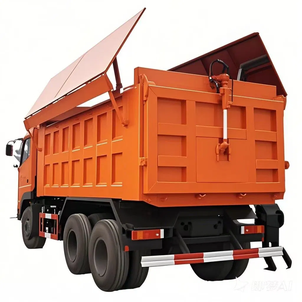 Truck Hydraulic Jacking Earthmoving Truck Environmental Protection Tarpaulin System Electric Tarpaulin Factory Custom Processing Environmental