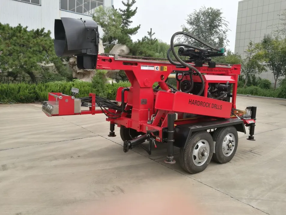 Trailer Water Well Drilling Rig