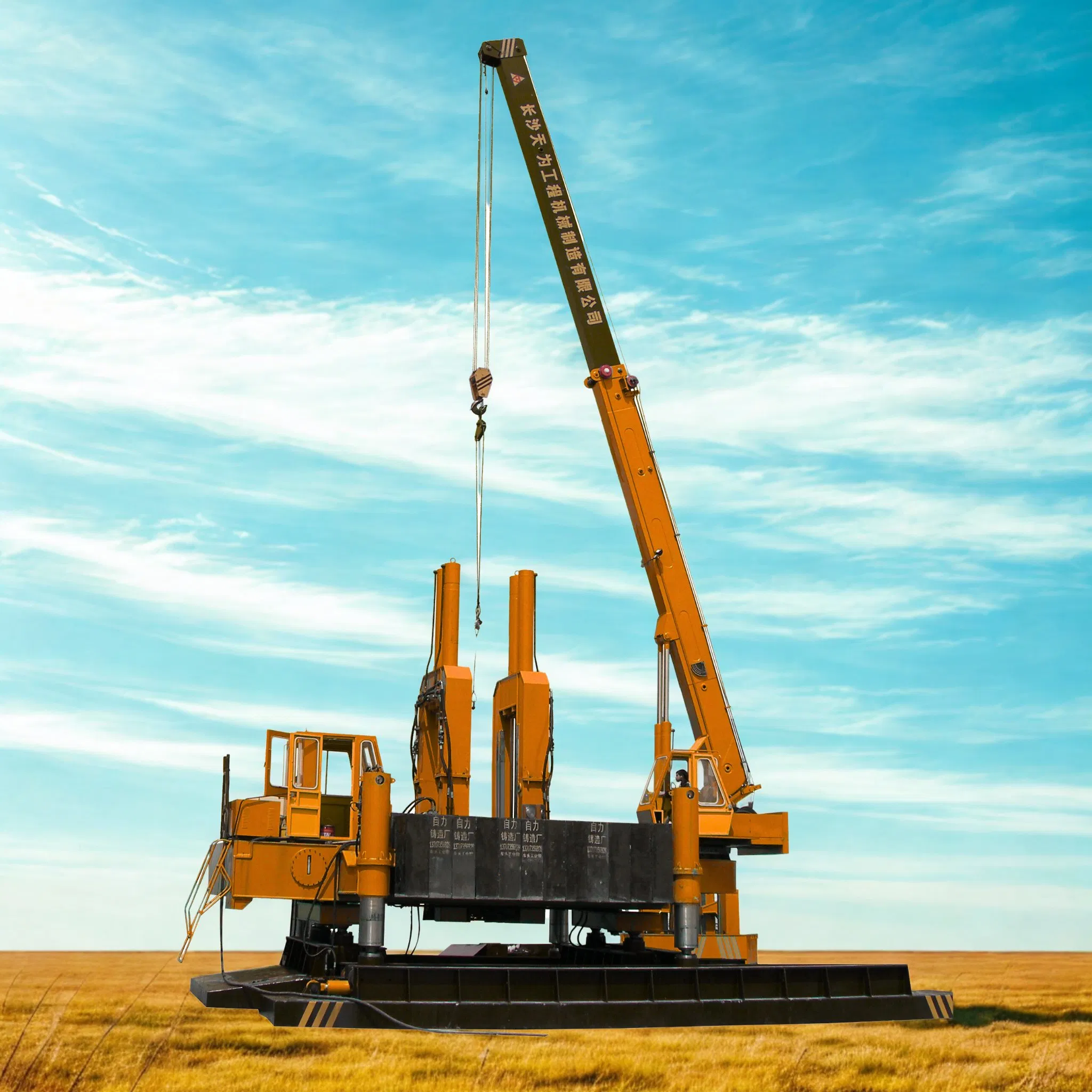 Zyc100b-B1 Hydraulic Static Pile Driver - Top Piling Solution