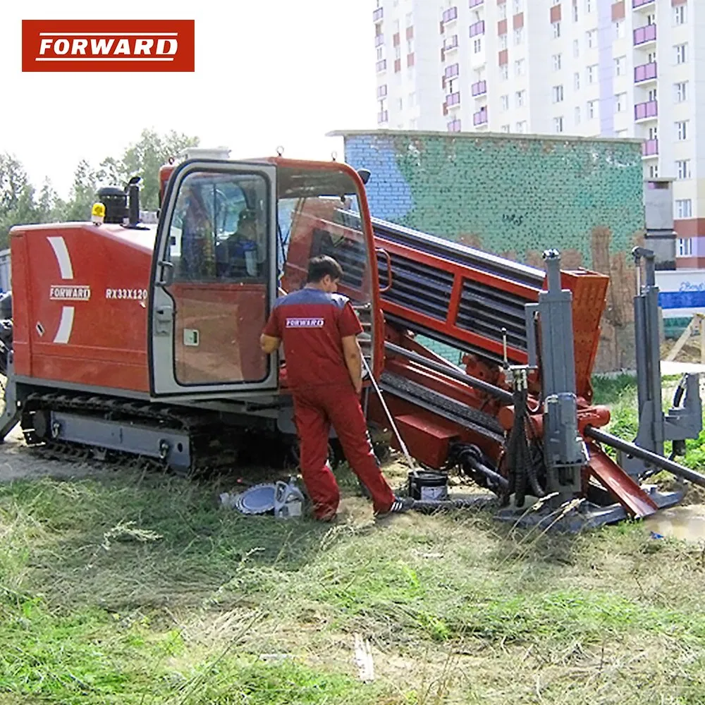 Urban Pipe Laying Construction Engineering HDD Drill Rig Machinery with Control Cabin