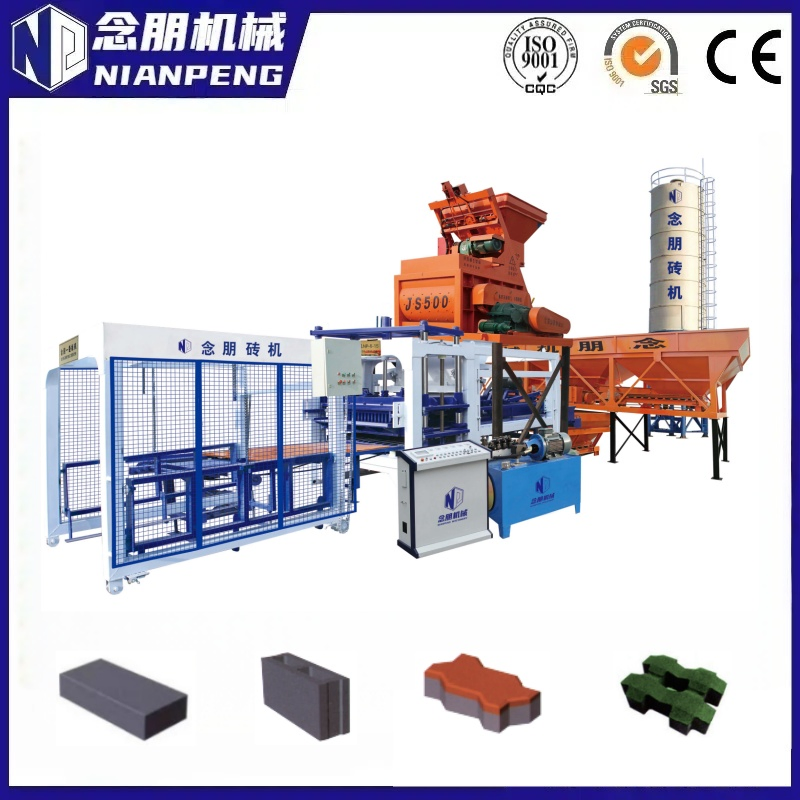 Smart-Operation Sturdy Qt6-15b Brick Making Machine for Construction Sites