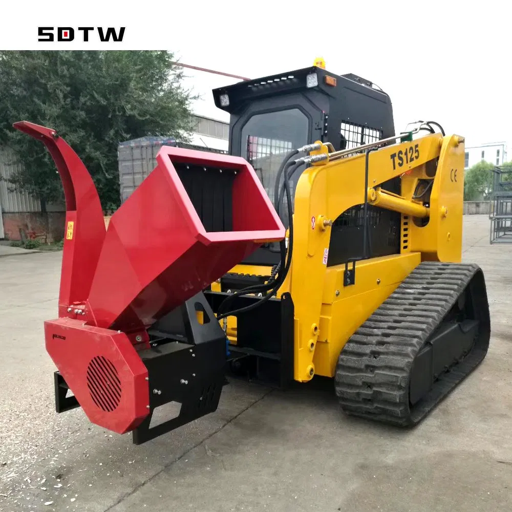 Sdtw Crawler Skid Steer Loader 700kg 1000kg 1200kg Multi-Purpose Attachment Equipment for Sale
