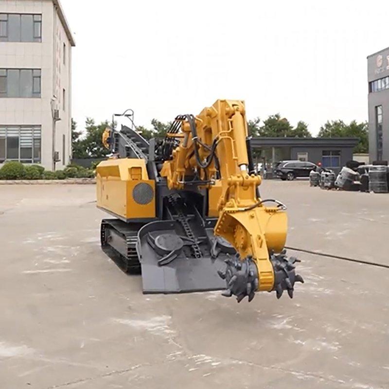 Low-Noise Environmental Road Header Machine for Urban Subway and Underground Passage Construction