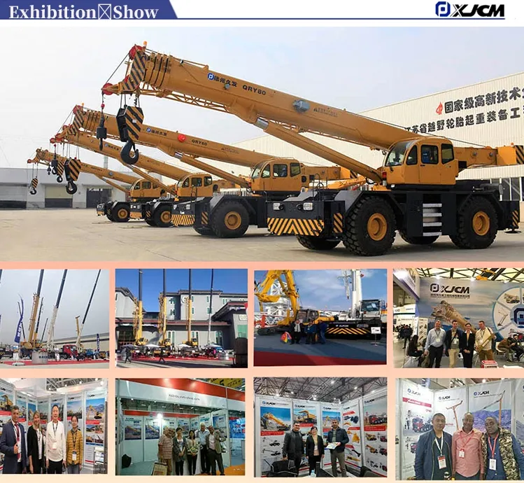 Rough Terrain Crane Technical Drawing