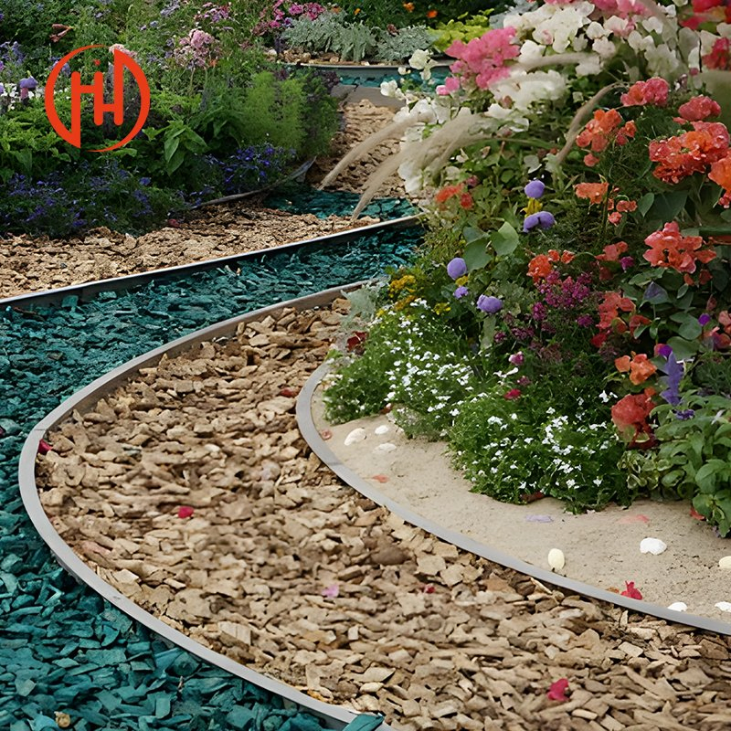 Metal Landscaping for Lawn Garden Yard Flower Metal Divider