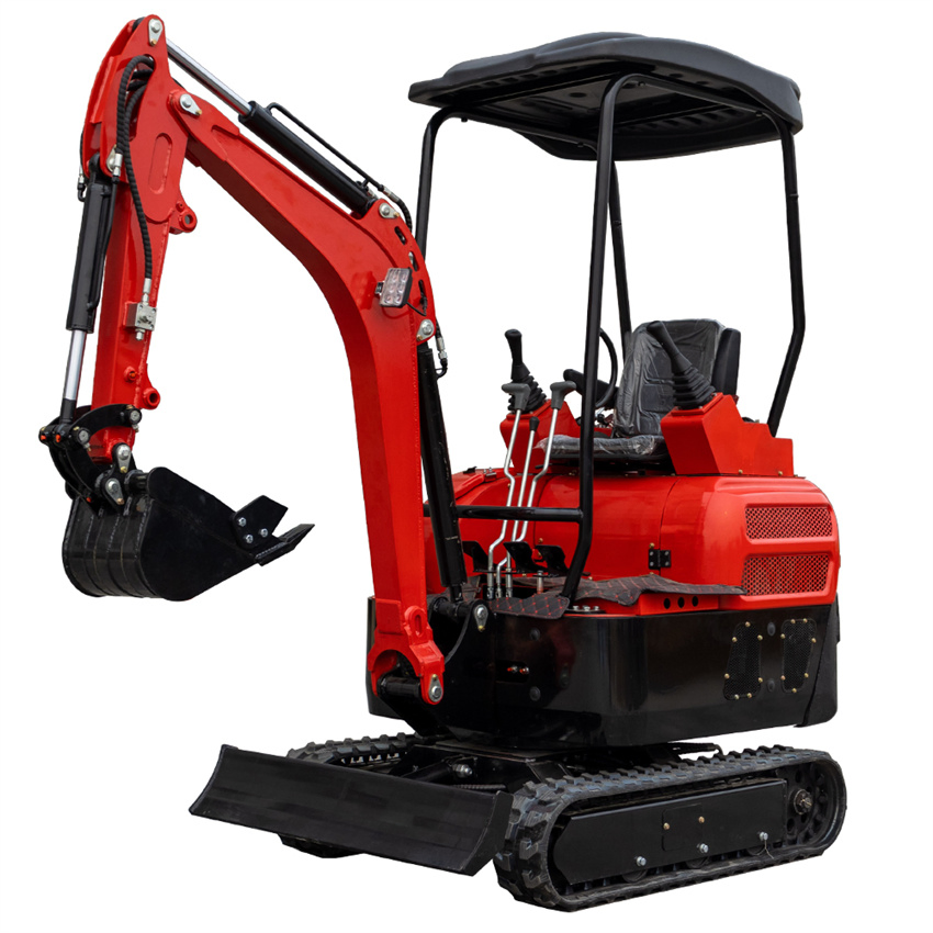 New 2.0 Ton Mini Crawler Excavator Earth-Moving Machinery for Sale with Cab