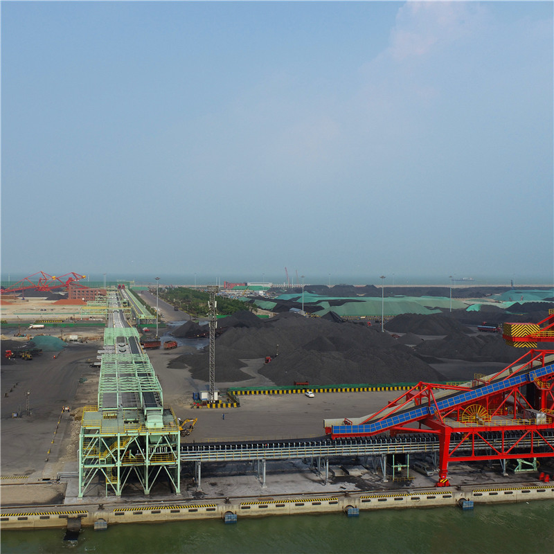 Heavy Duty Industrial Belt Conveyor System for Port, Mining, Coal, Cement, Steel, Grain, Chip, Power Plant Material Handling