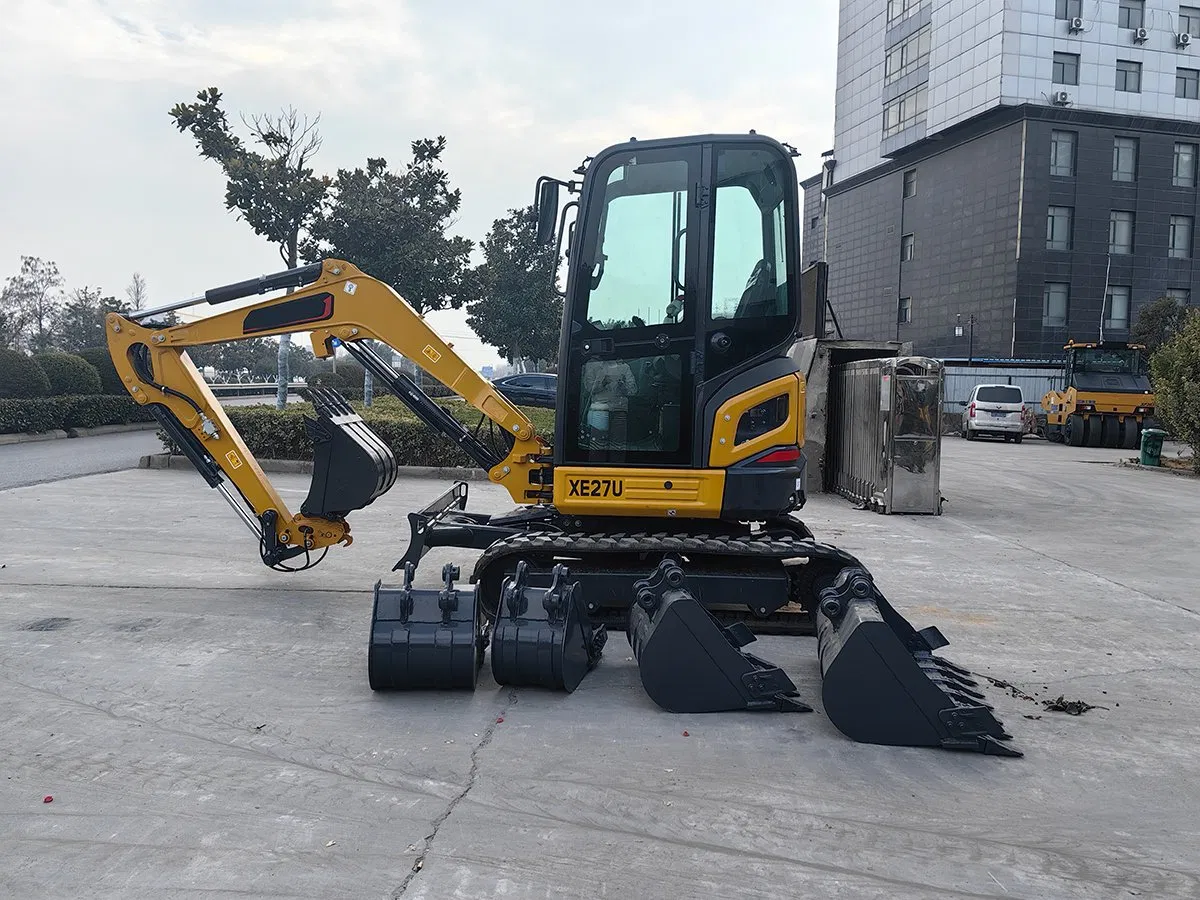 Xe27u 3 Ton Mini Crawler Excavator for Urban &amp; Roadwork Projects