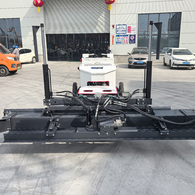 Compact Laser Controlled Concrete Floor Leveling and Paving Equipment