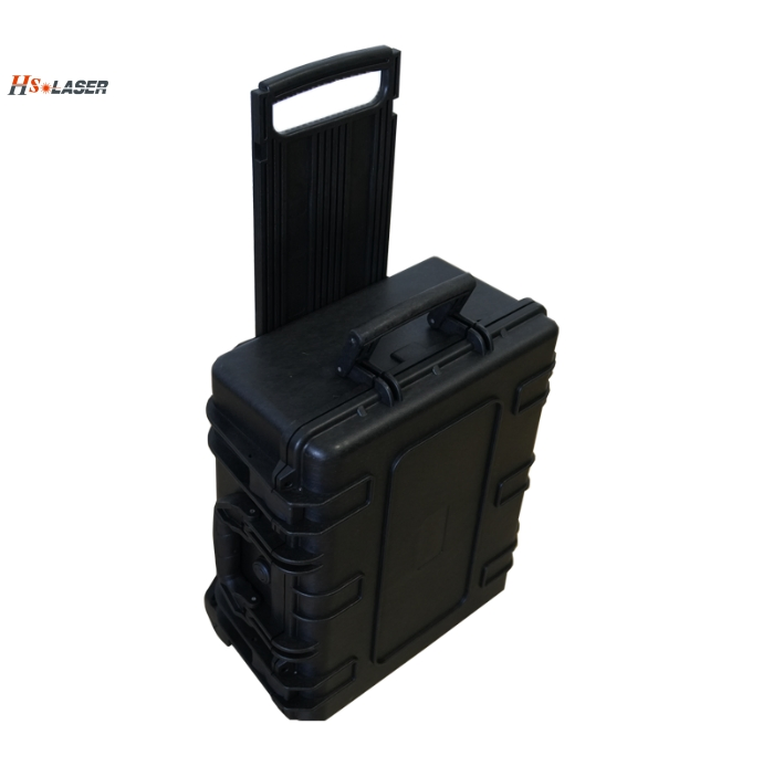 Compact Mobile Pulse Laser Rust Remover 200W 300W for Construction Equipment Surface Cleaning