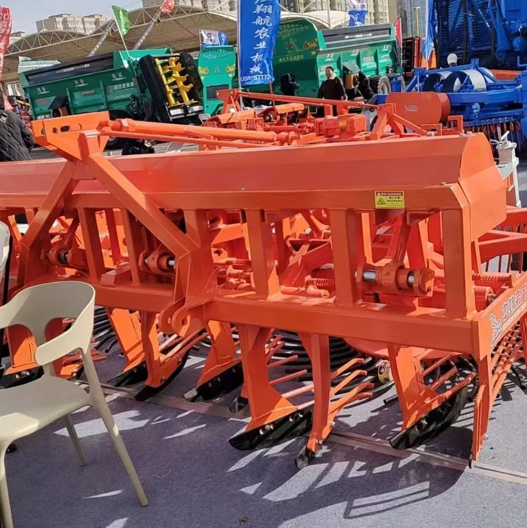 Advanced 6 Row Beet Harvesting Machine with Adjustable Blades