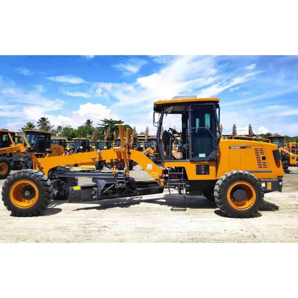 2024 New Small Motor Grader 100HP Road Grader Gr1003 for Sale Earth Moving Machine