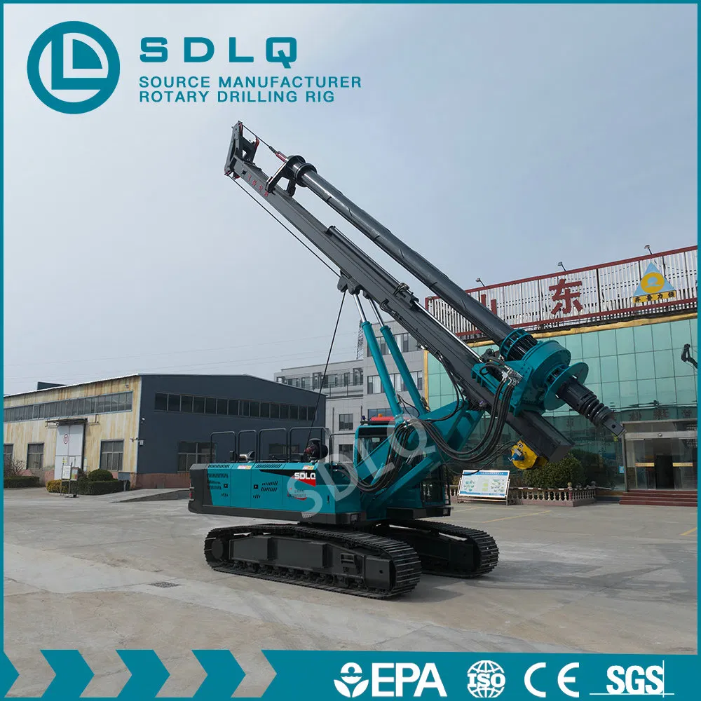 SDLQ 28T 1800mm Drilling Rig Machine - 30m Deep Rotary Pile Driving Equipment for Roadwork/Municipal (LQR-130)