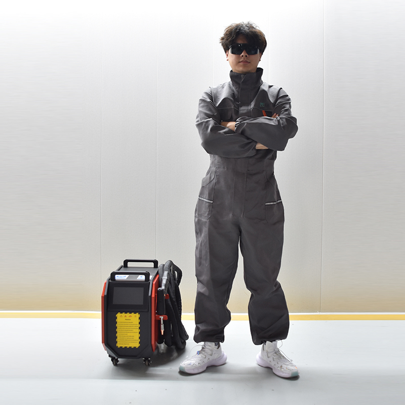 Construction Site Metal Fixing: Heavy-Duty Smart Laser Welding Machine