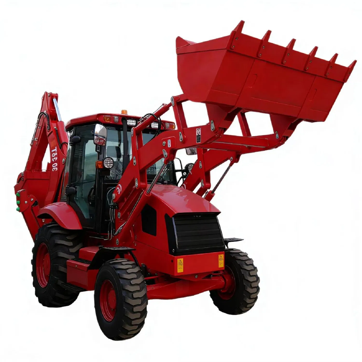 Mini Loader Backhoe Loader 388h Backhoe Loader Large Flow Hydraulic System