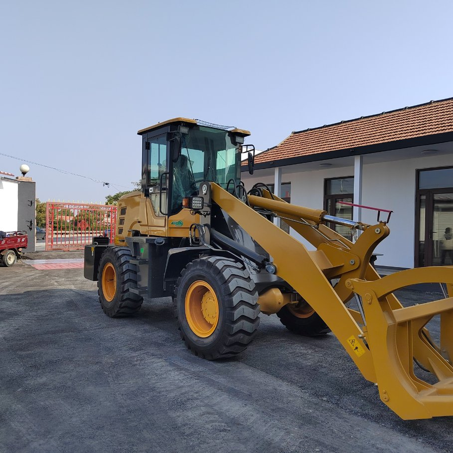 Articulated Home Garden Machinery with Quick Hitch Efficient 2ton 3ton Wheel Loader