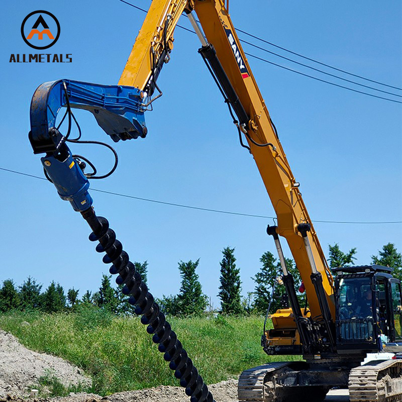 Drilling Head System for Soil Excavation and Post Hole Foundation Projectszax330, Zax350, Zax400,Ec360LC, Ec380,R300LC, R330LC, R375,Dh420, Dx350, Dx380,Sk400,