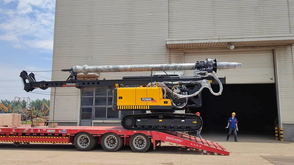 Efficient Ycr90 Small Piling Machine Ideal for Urban Construction and Limited Access Sites