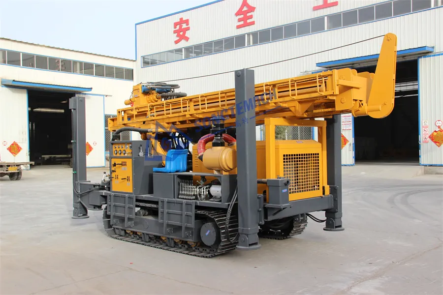 Hydraulic Water Borehole Well Drilling Machine